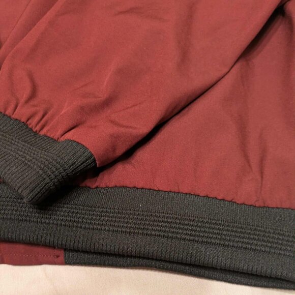 Vogue Fashion Lightweight Bomber Jacket Mens Large Full Front Zipper Stylish - Picture 8 of 14